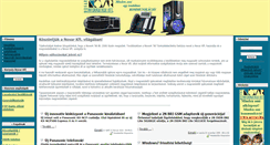 Desktop Screenshot of horgaszbolt.novar.hu